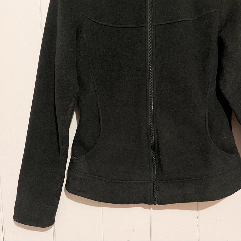 MEC Black Zip Up Polartec Fleece Jacket. Size Medium. - Picture 3 of 12